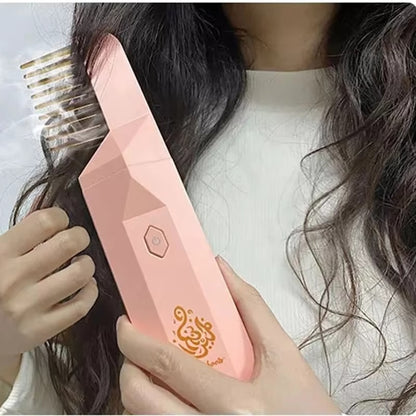 Electric Hair Brush Incense Burner for Bakhoor